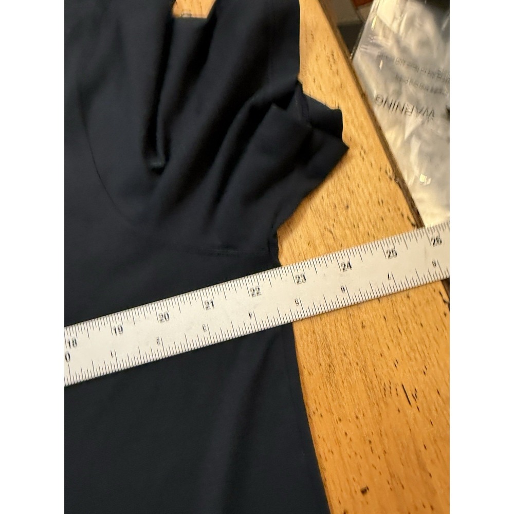 Lululemon Evolution Polo Shirt Mens Large L Navy Blue Short Sleeve Athletic Golf - Picture 3 of 5